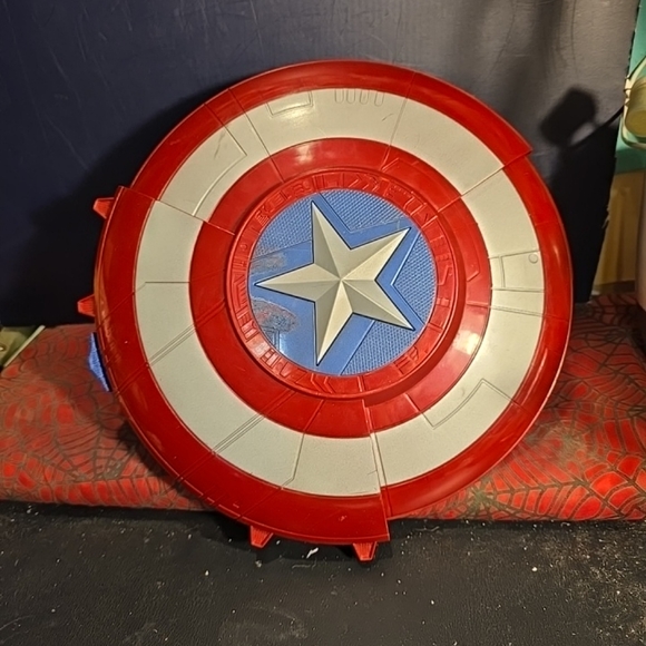 081324 Captain America Blaster Reveal Shield, Marvel Avengers Civil War #.ez# st - Picture 1 of 7